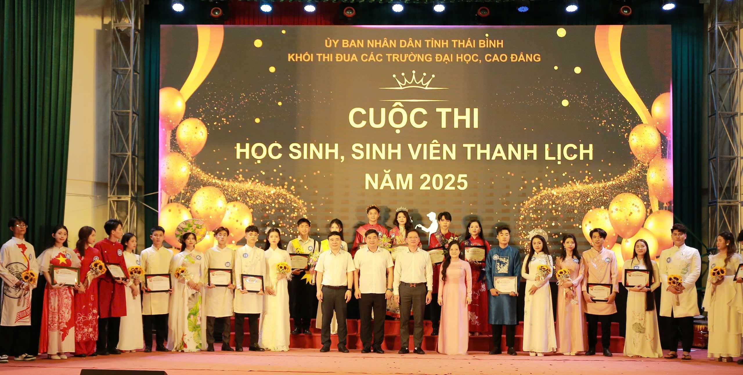  HỌC SINH, SINH VIÊN THANH LỊCH TỈNH THÁI BÌNH NĂM 2025
